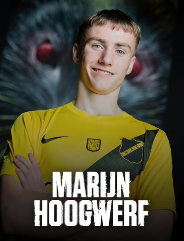 TSC’er Marijn Hoogwerf tekent profcontract bij NAC