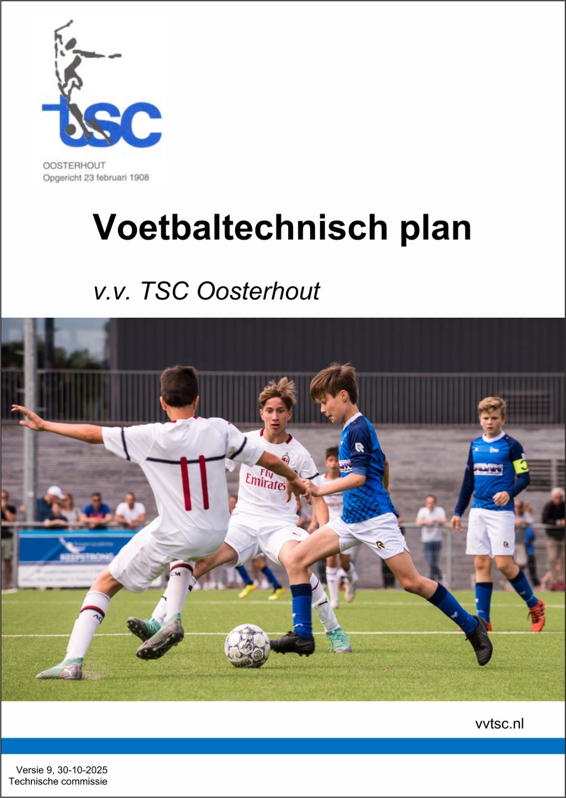 Presentatie vernieuwd voetbaltechnisch plan TSC